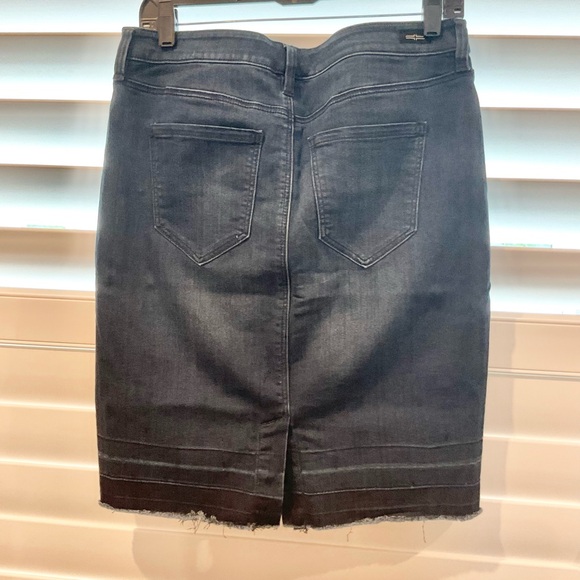 Liverpool Dark Blue Denim Mini Skirt - Picture 3 of 9